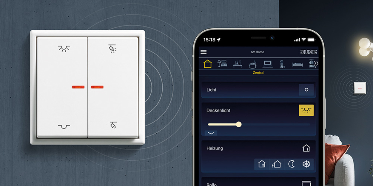 KNX RF Taster bei Christof Leibinger in Hiltpoltstein